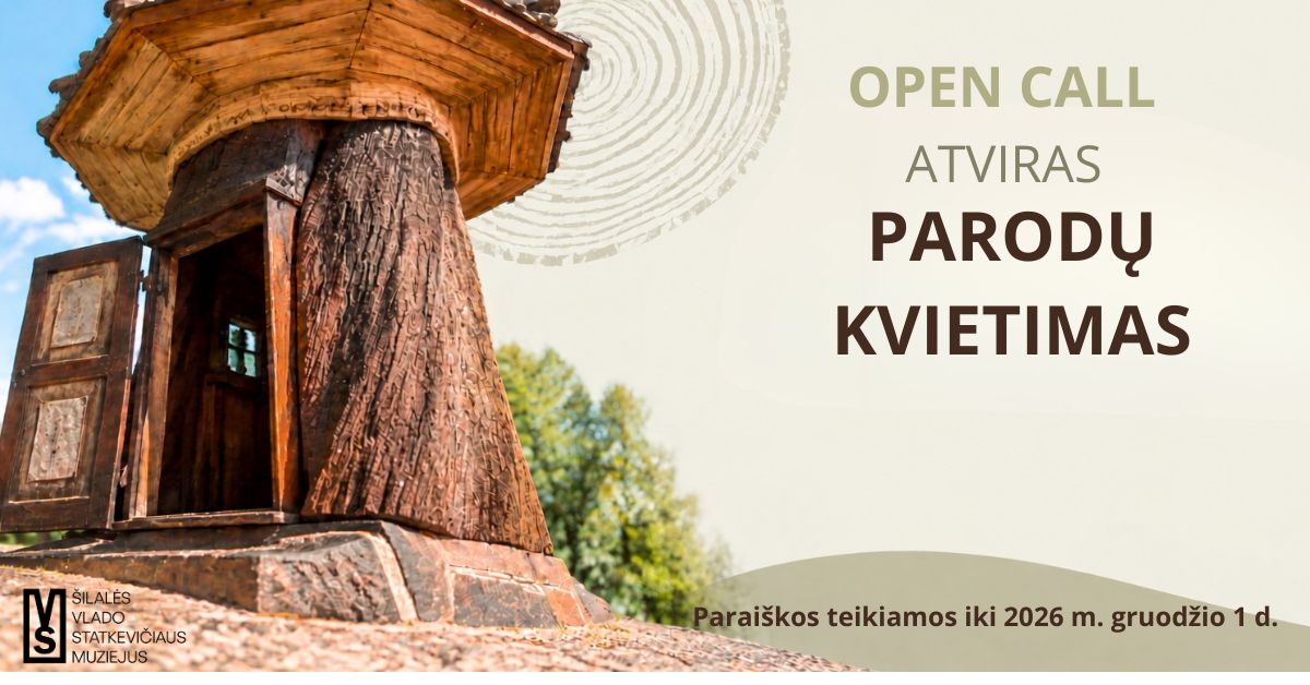 Kvietimas teikti paraiškas parodoms 2027 metams Dionizo Poškos Baublių muziejuje